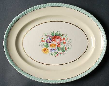 JB18 12" Oval Serving Platter