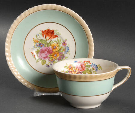 Yeovil Flat Cup & Saucer Set