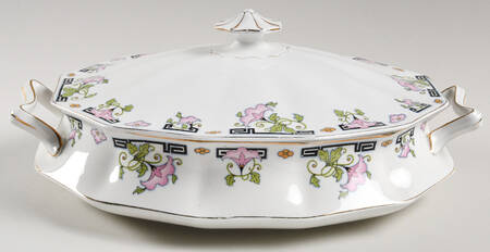 JB197 Oval Covered Vegetable