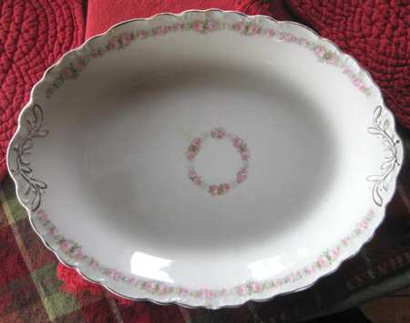 JB203 12" Oval Serving Platter
