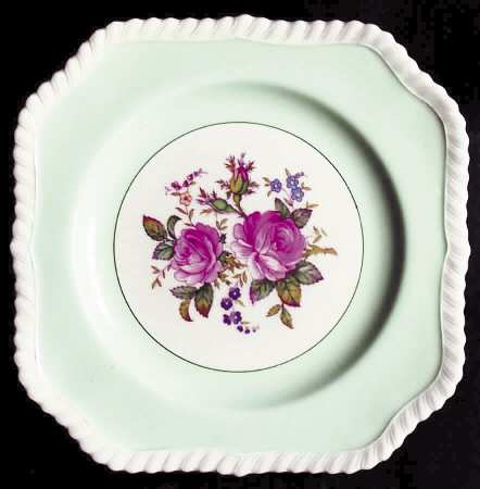 JB21 Aqua Square Salad Plate