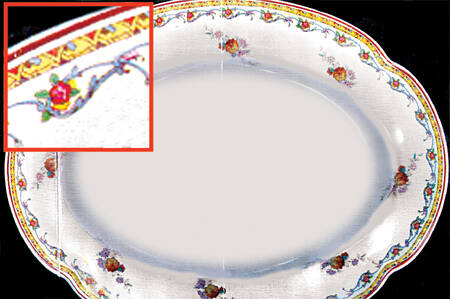 JB254 14" Oval Serving Platter