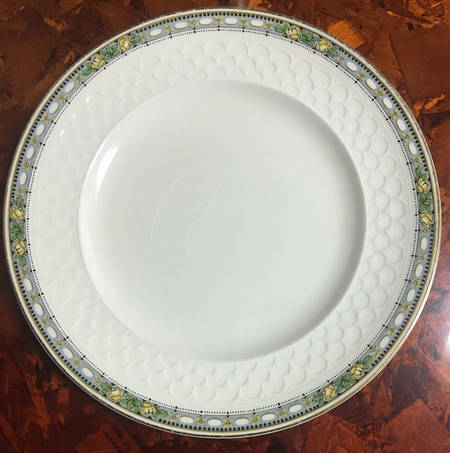 Waldorf (Yellow Roses) Luncheon Plate