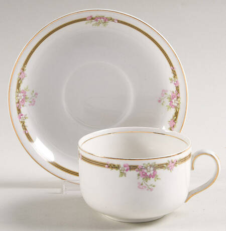 JB265 Flat Cup & Saucer Set
