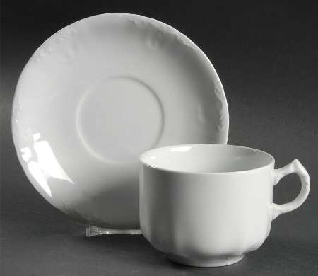 JB306 Flat Cup & Saucer Set