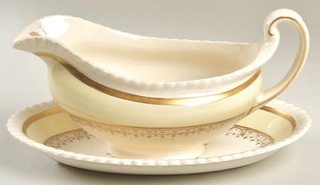 JB33 Gravy Boat & Underplate/Relish by Johnson Brothers