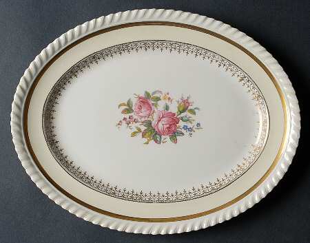JB33 10" Oval Serving Platter