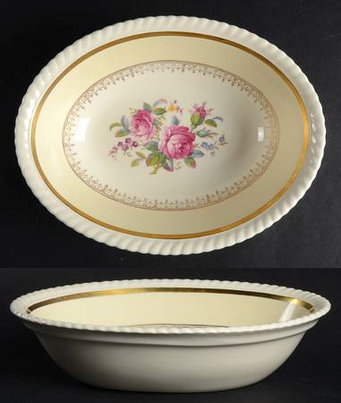 JB33 9" Oval Vegetable Bowl