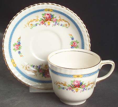 Kent Flat Cup & Saucer Set