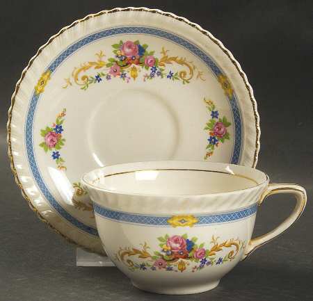 Kent Flat Cup & Saucer Set