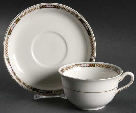 JB45 Flat Cup & Saucer Set