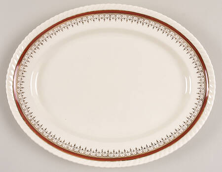 JB47 12" Oval Serving Platter