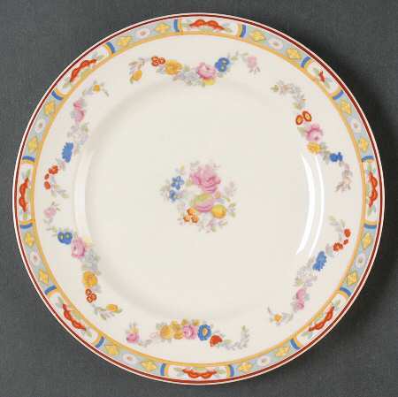 Arundale (Off White Background) Salad Plate