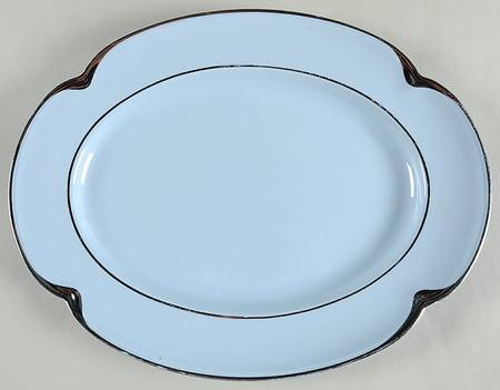 JB52 (GRAYDAWN) 14" Oval Serving Platter