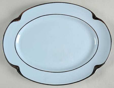 JB52 (GRAYDAWN) 12" Oval Serving Platter