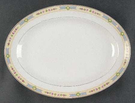 JB57 14" Oval Serving Platter