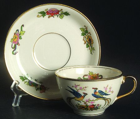 JB59 Flat Cup & Saucer Set