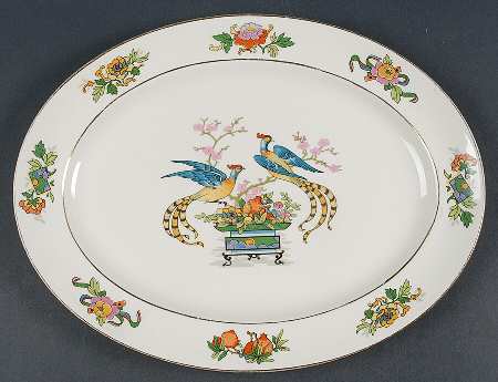 JB59 12" Oval Serving Platter
