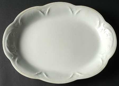 JB68 17" Oval Serving Platter