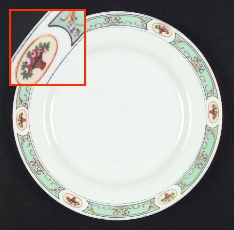 JB7 Luncheon Plate
