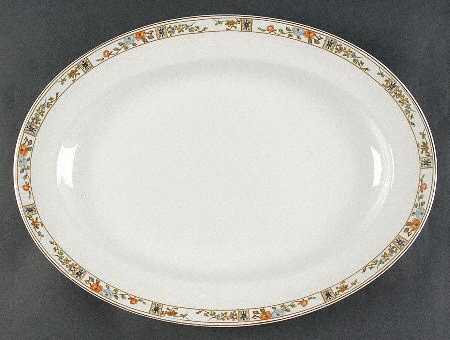 JB71 16" Oval Serving Platter