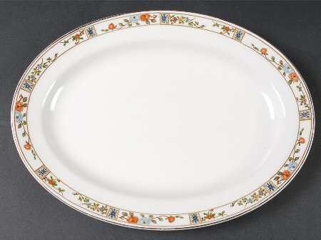 JB71 12" Oval Serving Platter