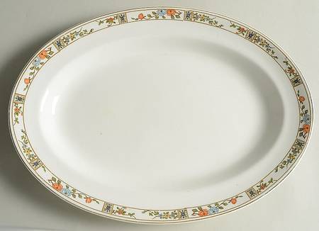 JB71 14" Oval Serving Platter