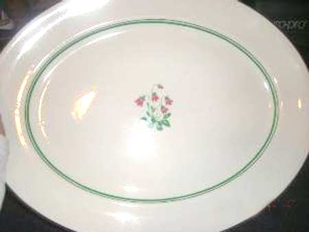 JB81 12" Oval Serving Platter