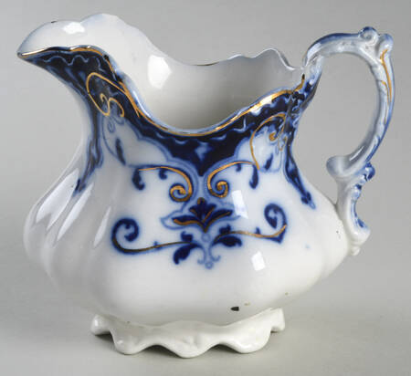 The Jewel (Flow Blue) Creamer