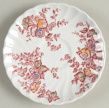 Jolie Pink Mulitcolor Saucer