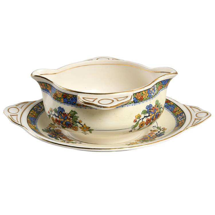 Kashan Gravy Boat & Underplate