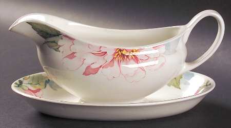 Katherine Gravy Boat & Underplate/Relish