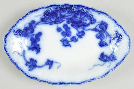 Kenworth (Flow Blue) Underplate for Gravy Boat
