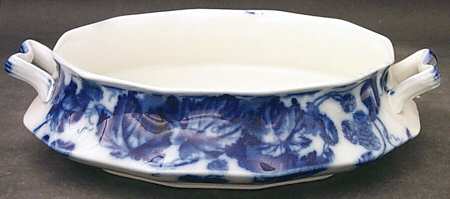 Kenworth (Flow Blue) Oval Vegetable No Lid
