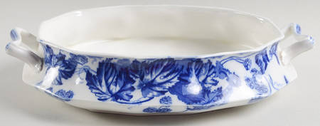 Kenworth (Flow Blue) Oval Vegetable No Lid