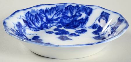Kenworth (Flow Blue) Fruit/Dessert (Sauce) Bowl