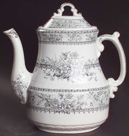 Lace (Older) Coffee Pot & Lid
