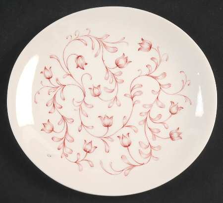 Lace (Pink) Bread & Butter Plate