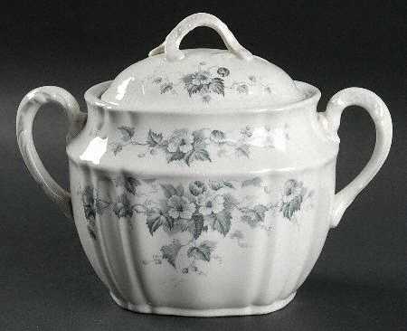 Leighton Blue Sugar Bowl & Lid