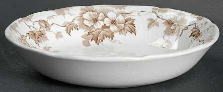 Leighton Brown Fruit/Dessert (Sauce) Bowl