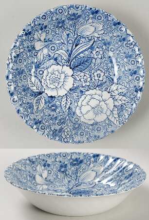 Liberty Blue Coupe Soup Bowl