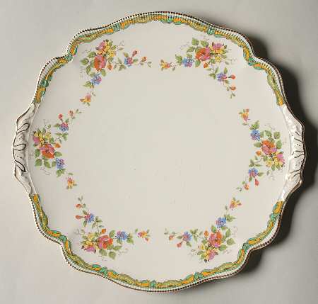 Lichfield Square Handled Cake Plate