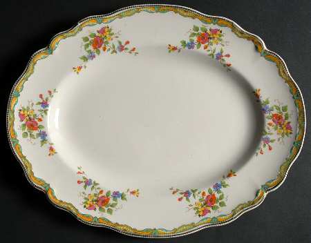 Lichfield 12" Oval Serving Platter
