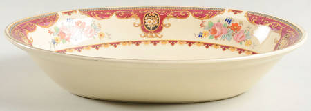 Lindsey 10" Oval Vegetable Bowl