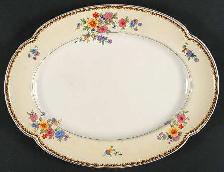 The Lombardy 12" Oval Serving Platter