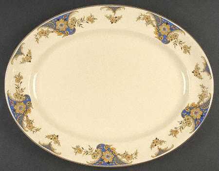 Lorna 14" Oval Serving Platter