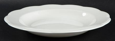 London White Large Rim Soup Bowl