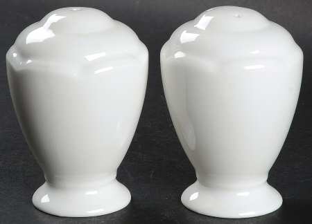 London White Salt & Pepper Set