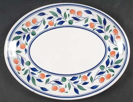 Lugano 11" Oval Serving Platter