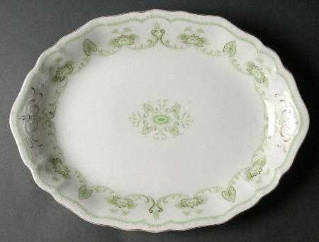 The Madrid 16" Oval Serving Platter